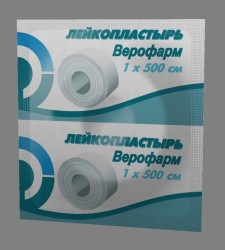Лейкопластырь фиксирующий, р. 1смх500см 1 шт в контурной упак.