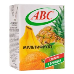 Нектар АВС мультифруктовый 200 мл коробка
