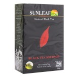 Чай черный, Sunleaf (Санлиф) 100 г №1 с саусепом коробка