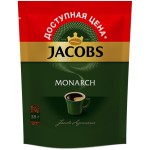 Кофе, Jacobs (Якобс) 38 г №1 Монарх растворимый мягк. упак.