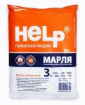 Марля, Help (Хелп) р. 90смх3м №80 36 г/м кв. короб