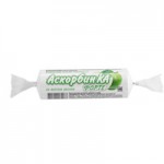 Аскорбин Ка форте, таблетки жевательные 10 шт клюква