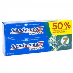 Зубная паста, Blend-a-med (Бленд-а-мед) 100 мл №2 Комплекс 7 с ополаскивателем